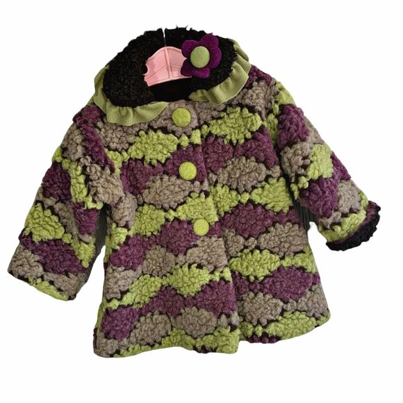 Corky & Company Boutique Art To Wear Coat - Picture 1 of 7